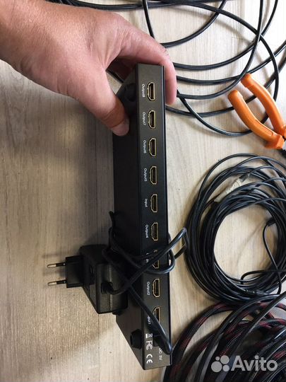 Сплиттер hdmi 1х8