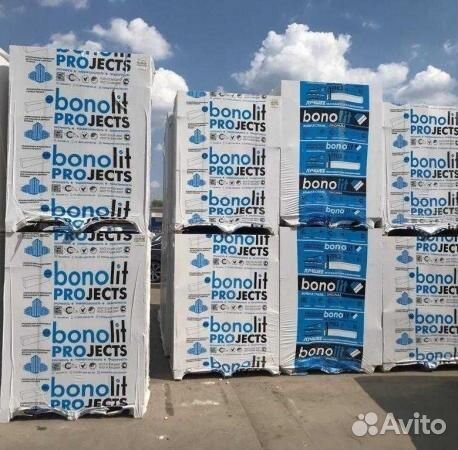 Газобетонные блоки bonolit d500 600/300/250