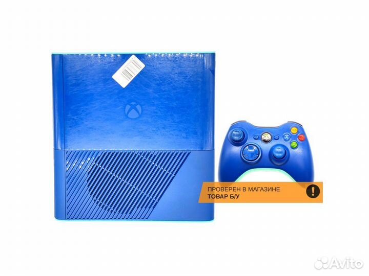Xbox 360 E Blue Freeboot 500Gb + Kinect Black б/у