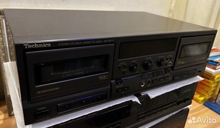 Кассетная дека technics 777