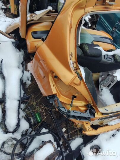 Крыло заднее Peugeot 207