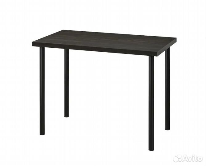 Стол рабочий, письменный Икеа 100х60 черный