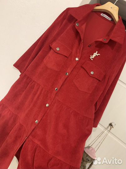 Платье рубашка