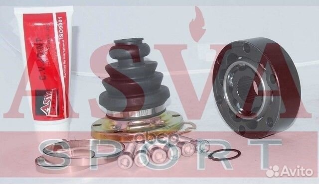 ШРУС внутренний перед лев 2,29 vwiu5023 asva