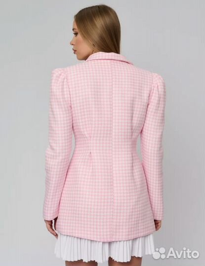 Платье пиджак с юбкой твидовый