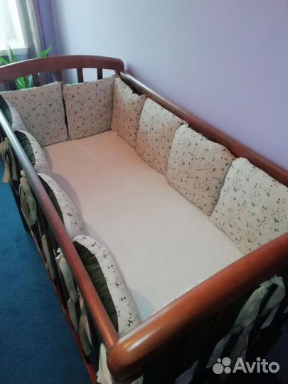 Бортики на детскую кровать