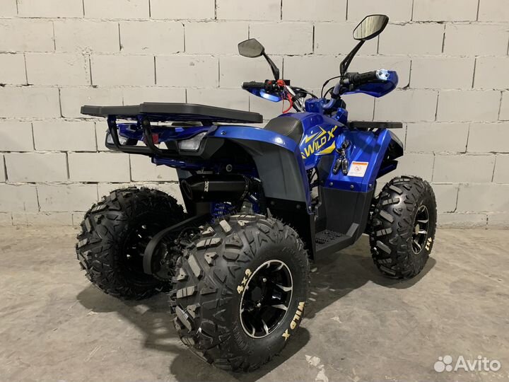 Квадроцикл MotoLand 125 wild X PRO (blue)