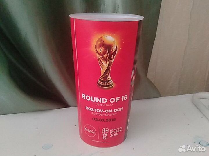 Стаканы с чемпионата мира по футболу в России 2018