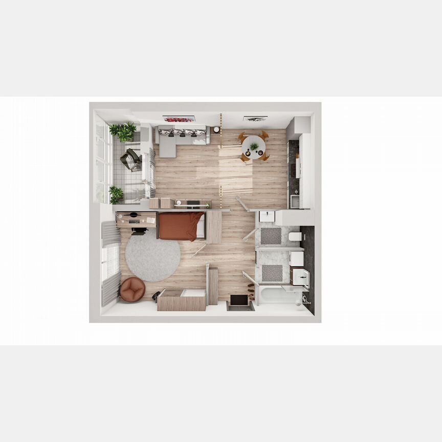 2-к. квартира, 53 м², 7/8 эт.