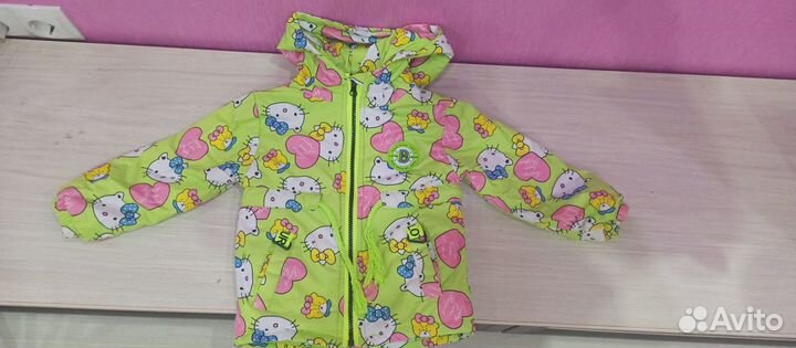 Куртка весна осень для девочки 92