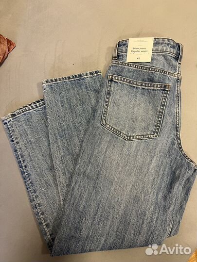 Джинсы h&m новые, mom jeans