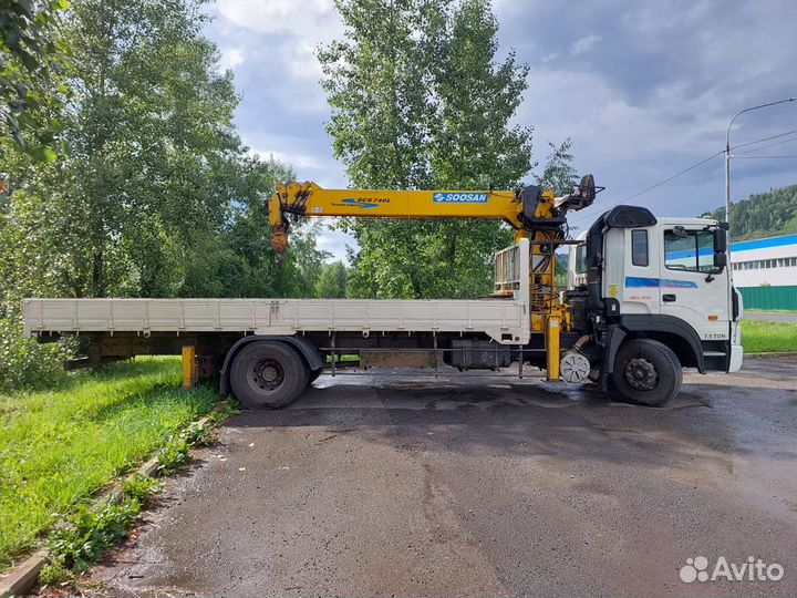 Услуги Манипулятор 7 тонн, Аренда Кран, Воровайка