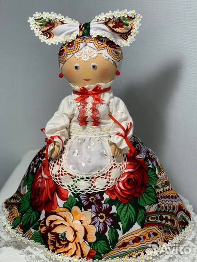 Кукла грелка на чайник