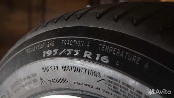 R16 Michelin Primacy 3 195/55, PCD 5x98 DIA 40