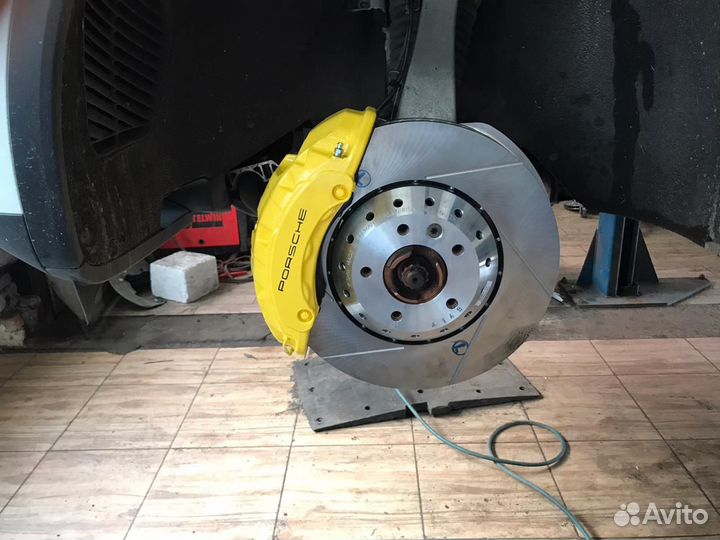 Тормозная система Porsche Cayenne turbo s