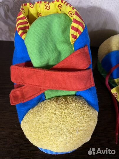 Игрушка Ботиночки развивающие Мякиши