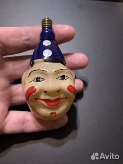 Голова клоуна лампочка Гирлянда фигурных ламп