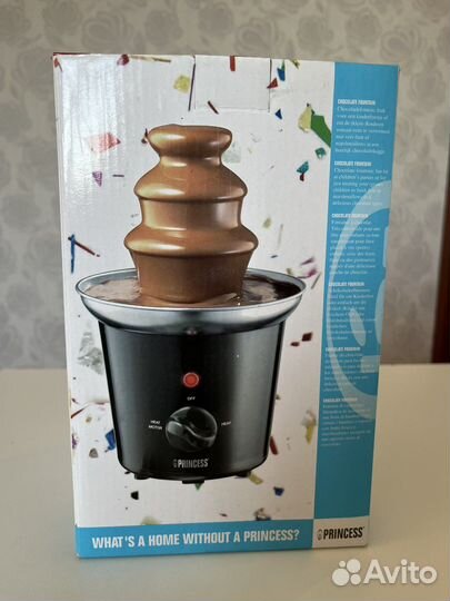 Шоколадный фонтан фондю