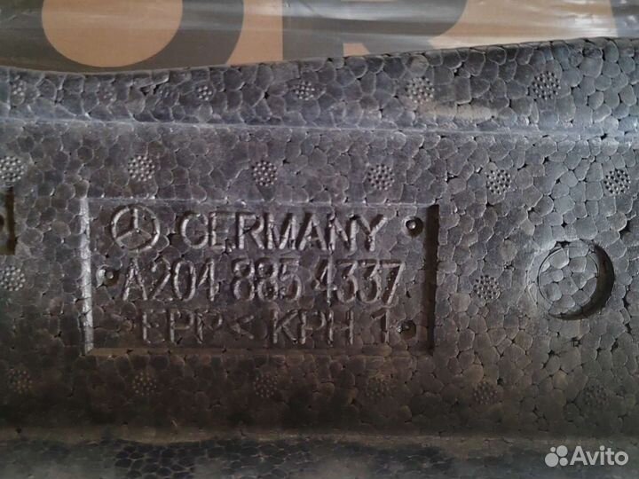 Mercedes glk абсорбер бампера