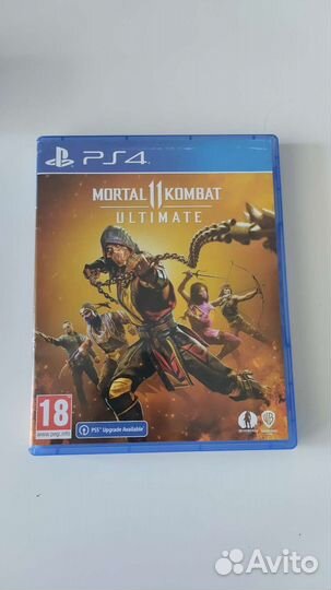 Mortal combat 11 ultimate для PS4