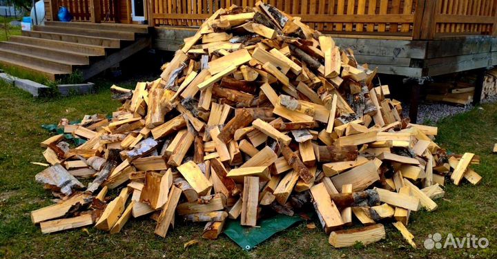 Дрова любые сухие в укладку качественные