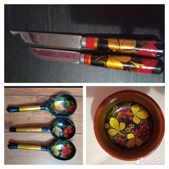 Посуда хохлома