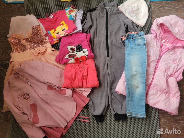 Вещи пакетом на девочку 92-98