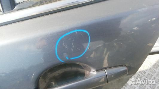 Дверь задняя левая mitsubishi lancer 10 (SEA29FG01