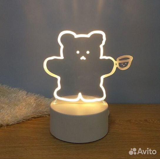 Ночник 3D / светильник ночной