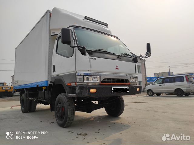 Промтоварный фургон Mitsubishi Fuso Canter, 2001
