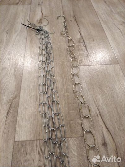 Полка оргстекло/цепь