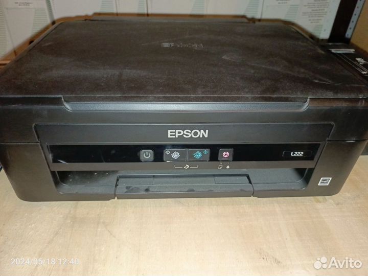 Принтер цветной струйный Epson L222 на запчасти