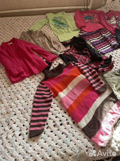 Вещи пакетом на девочку 98 104