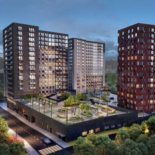 Квартира-студия, 26,3 м², 15/17 эт.