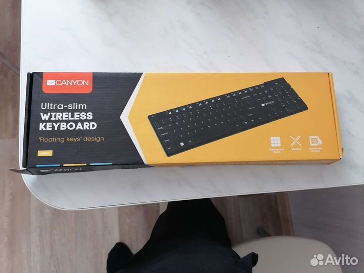 Клавиатура беспроводная canyon