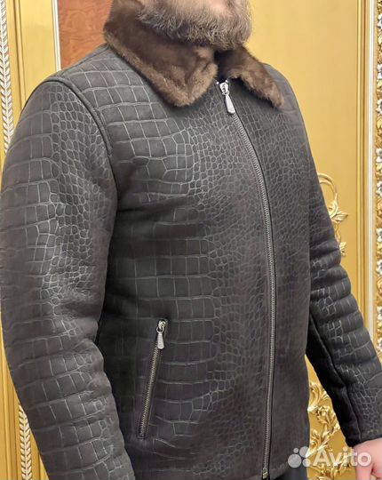 Дубленка мужская новая
