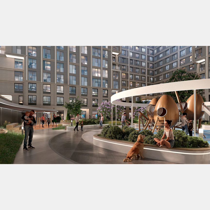 2-к. апартаменты, 47,2 м², 16/20 эт.