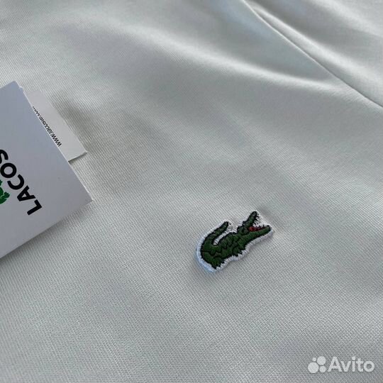 Футболка мужская lacoste белая