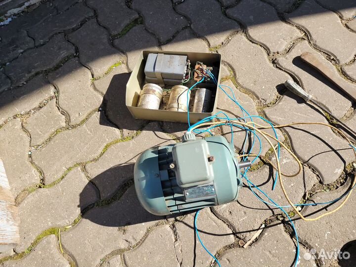 Электродвигатель асинхронный 3х фазный 220/380V