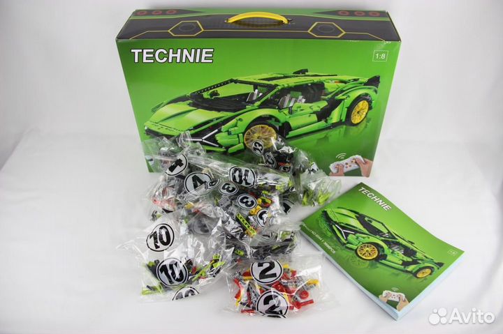 Машина конструктор Lamborghini на радиоуправлении