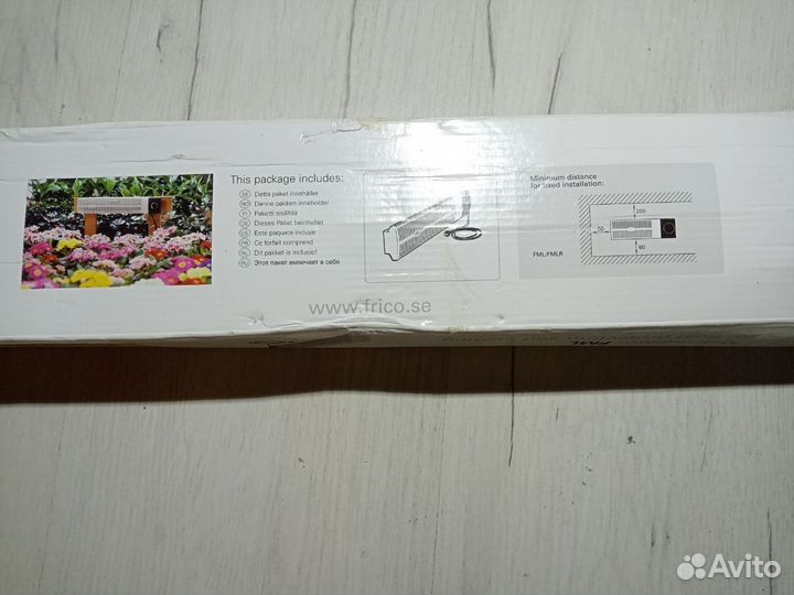 Обогреватель электрический настенный