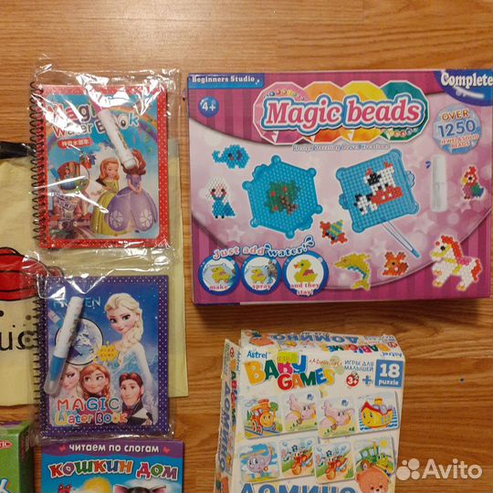 Много игрушек новых и б/у