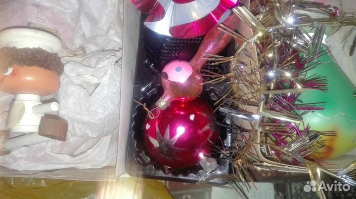 Советские Новогодние елочные игрушки