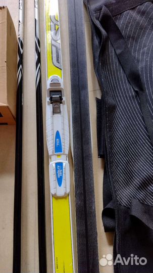 Беговые лыжи fischer полный комплект