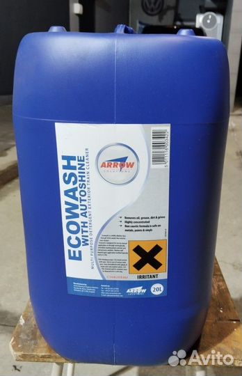 Автошампунь Ecowash Autoshine изготовлен в Англии