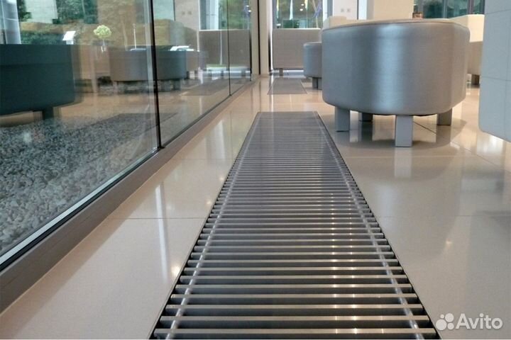 Конвектор в пол kwhv 250-105-2300 мощность 5066 Вт