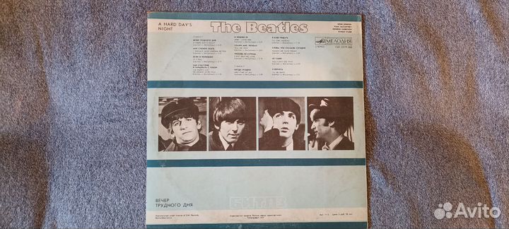 LP The Beatles A hard day's night
