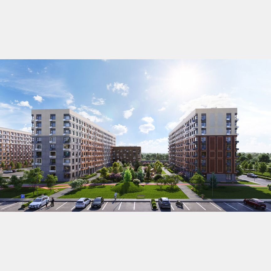 Квартира-студия, 22,8 м², 8/9 эт.
