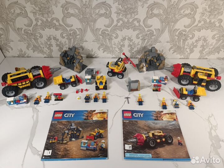 Lego City 60184, 60185, 60186