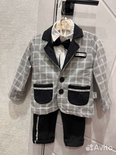 Костюм (брюки + рубашка + пиджак )